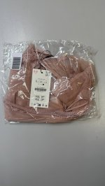 Zara ТОП ИЗ ОРГАНЗЫ НА БРЕТЕЛЯХ Pink | 4813/808/620