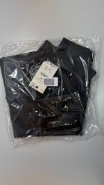 Zara КУРТКА-РУБАШКА ИЗ ИСКУССТВЕННОЙ КОЖИ Black | 5070/308/800