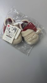 Zara Туфли-ботиночки для деда мороза Red | 3849/600/020