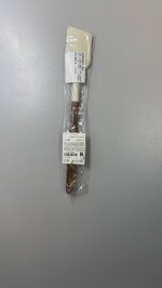 Zara Силиконовая лопатка с деревянной ручкой Cream | 8271/337/733