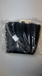 Zara Сумка-ведро с искусственным мехом Black | 6466/610/800