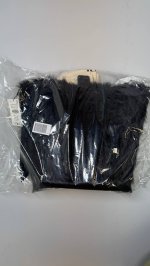 Zara Сумка-ведро с искусственным мехом Black | 6466/610/800