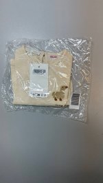 Zara ФУТБОЛКА С ВЯЗАНЫМИ НАШИВКАМИ Ecru | 6224/759/712