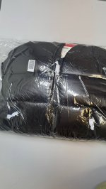 Zara ПУХОВИК С НАПОЛНИТЕЛЕМ ИЗ 100% ПЕРА С ВОДООТТАЛКИВАЮЩИМ ЭФФЕКТОМ Brown | 3411/510/700