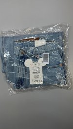 Zara Джинсы свободного кроя с нашивкой микки маус harry lambert для zara x disney Light blue | 4441/799/406