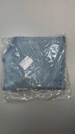 Zara Джинсы свободного кроя с нашивкой микки маус harry lambert для zara x disney Light blue | 4441/799/406