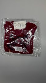 Zara ПЛАТЬЕ ИЗ ТРИКОТАЖА «РОМА» С БАРХАТНЫМ БАНТОМ Dark red | 5767/617/641
