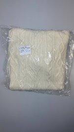 Oysho Джемпер с крупной вязкой и высоким воротником ECRU | 3827/773/712