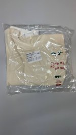 Zara ФУТБОЛКА С КАРМАНОМ И ЭЛЬФОМ Ecru | 5643/626/712