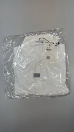 Bershka Рубашка приталенного кроя со сборкой сбоку White | 6266/710/250