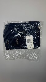 Zara МИНИ-ПЛАТЬЕ С ПРЯЖКОЙ Navy blue | 9376/572/401