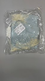 Zara ТОП В БЕЛЬЕВОМ СТИЛЕ С КРУЖЕВОМ — ZW COLLECTION Light blue | 5919/105/406