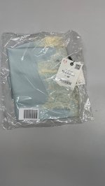 Zara ТОП В БЕЛЬЕВОМ СТИЛЕ С КРУЖЕВОМ — ZW COLLECTION Light blue | 5919/105/406