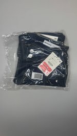 Bershka Джинсы буткат с клапанами Navy | 5023/211/401