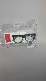 Bershka Очки в пластмассовой оправе Black | 4286/023/800