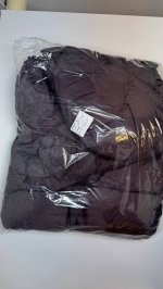 Zara СТЕГАНОЕ ВОДОНЕПРОНИЦАЕМОЕ ПАЛЬТО Light burgundy | 5644/762/685