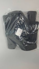 Bershka Сапоги с эластичным голенищем на высоком каблуке и платформе BLACK | 1044/460/040