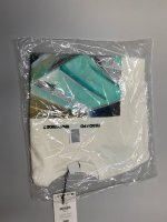 Bershka Футболка с принтом Off white | 7579/443/251