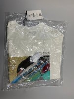 Bershka Футболка с принтом Off white | 7579/443/251