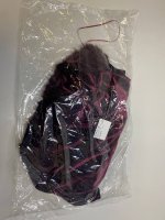Zara БАРХАТНОЕ ПЛАТЬЕ МИДИ С БУСИНАМИ И ВОРСИСТЫМ ЭФФЕКТОМ Burgundy | 7969/257/605