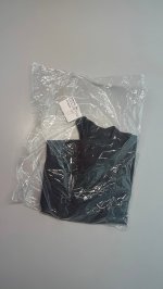 Zara ФУТБОЛКА С ДЛИННЫМИ РУКАВАМИ Charcoal grey | 0264/823/818