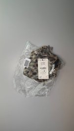 Zara ТОП ИЗ ПОЛУПРОЗРАЧНОЙ ТКАНИ С ПРИНТОМ И ВОЛАНАМИ Leopard | 5039/335/051