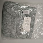 Zara АЖУРНАЯ ТРИКОТАЖНАЯ ФУТБОЛКА Light blue | 5536/300/406