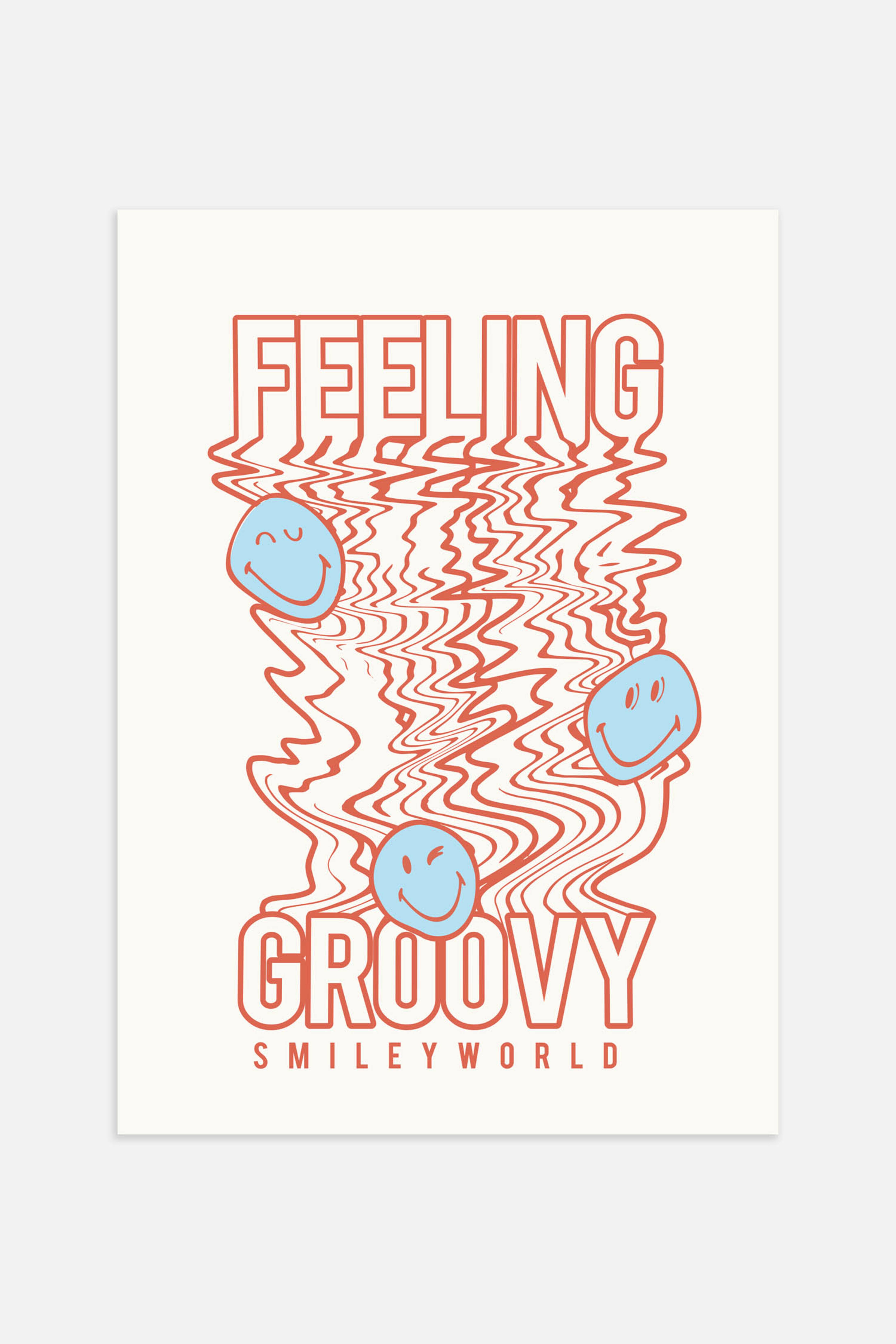 Плакат feeling groovy