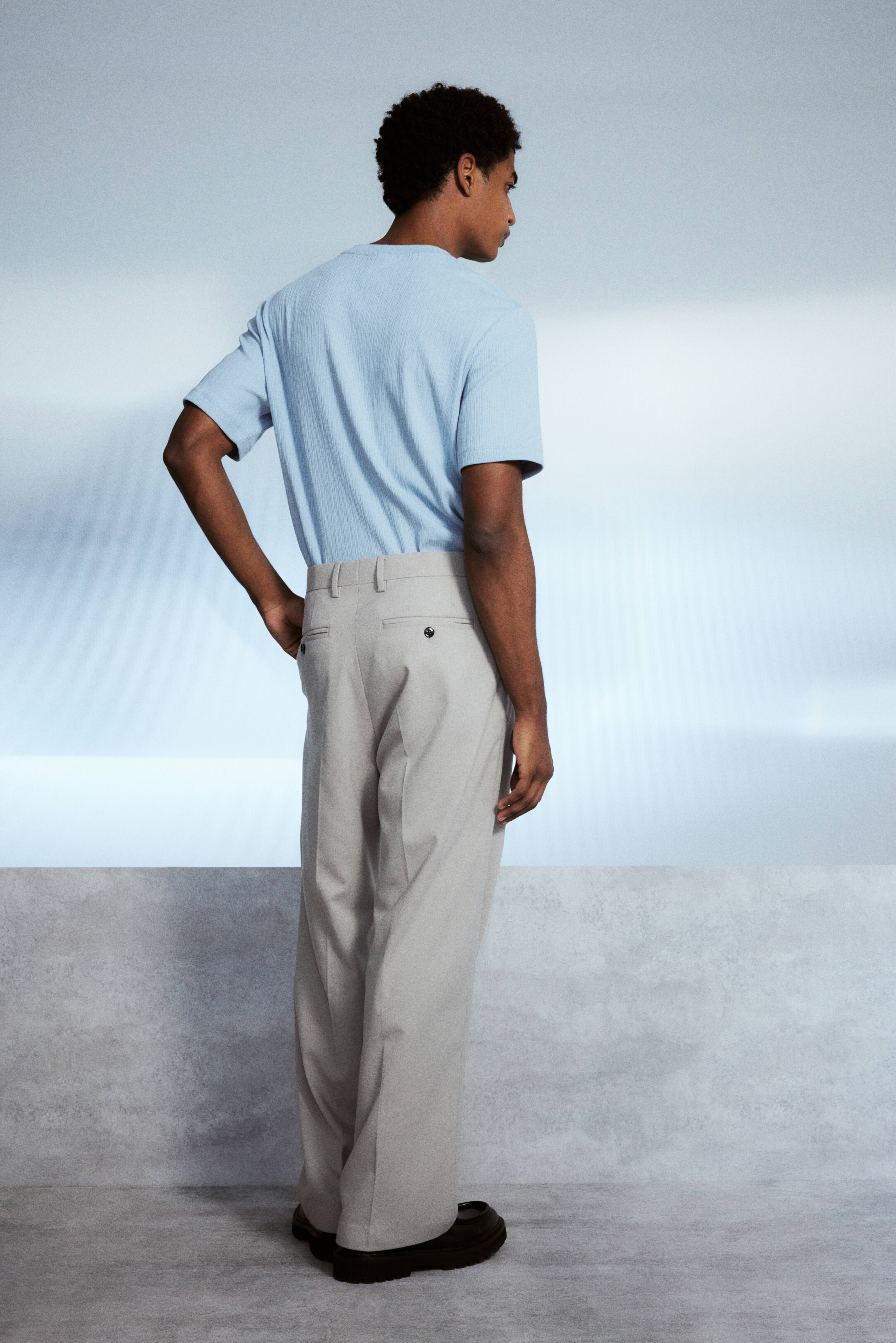Футболка с текстурой regular fit