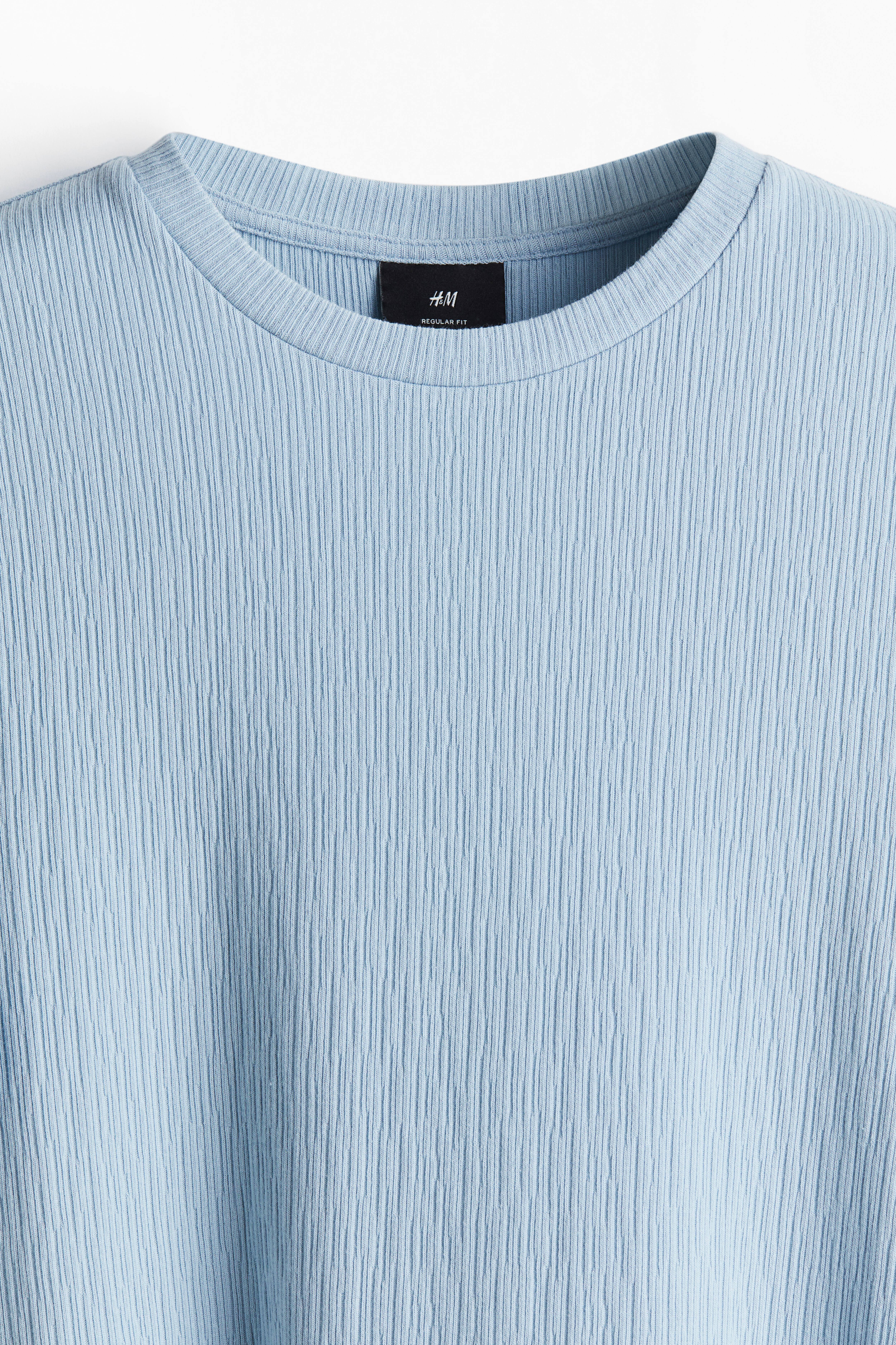 Футболка с текстурой regular fit