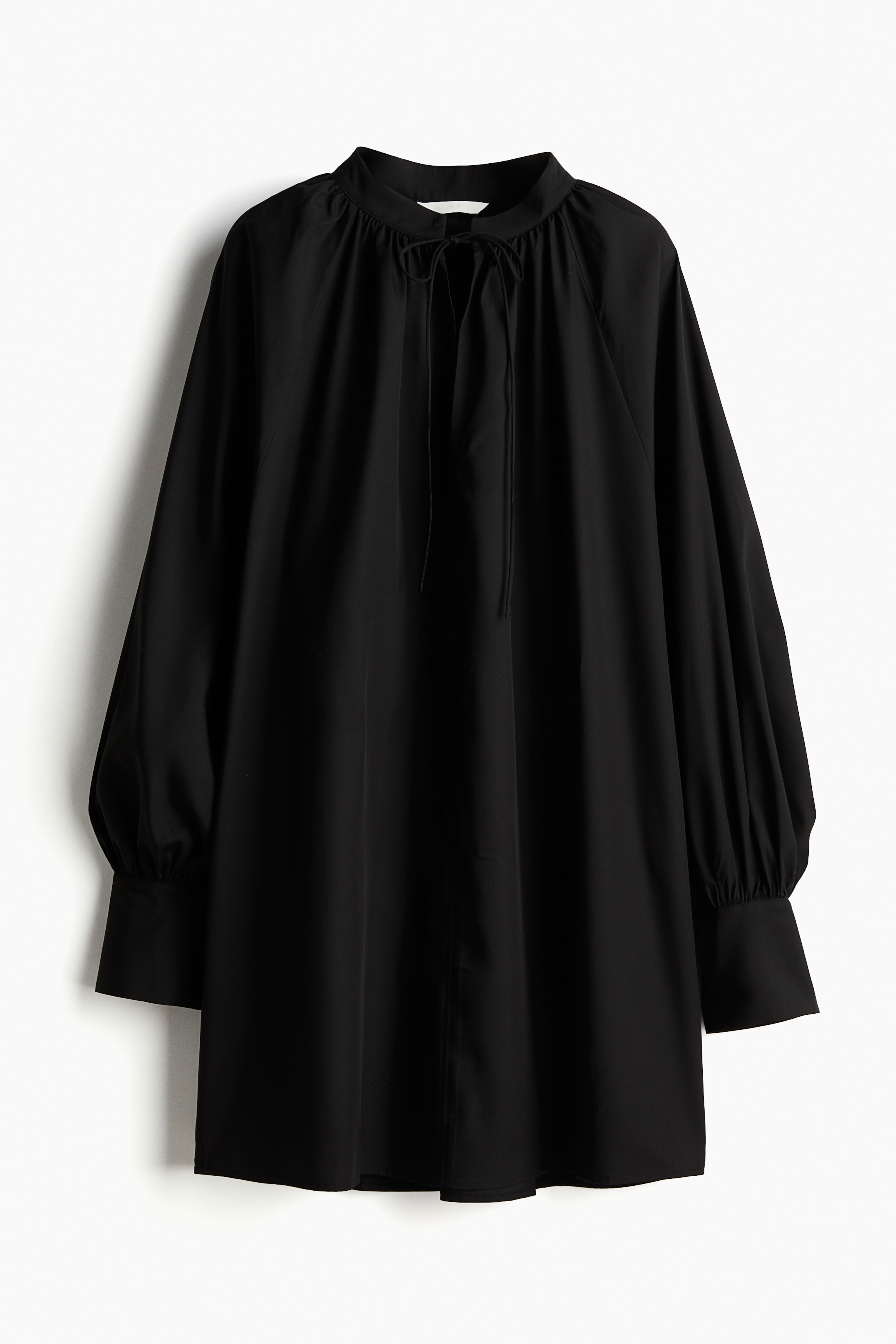 Платье oversize с завязками