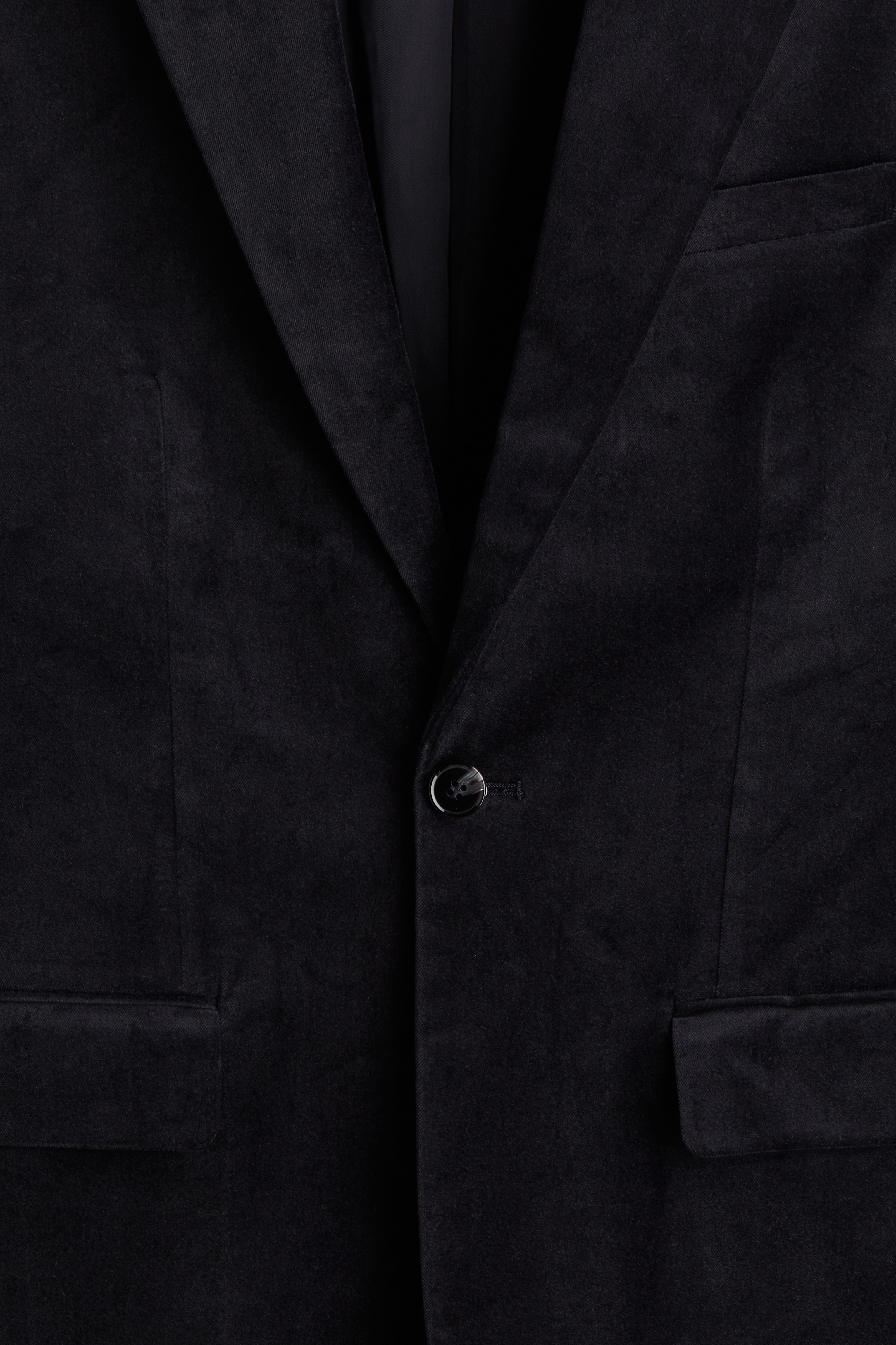 Узкий пиджак из мягкого бархата slim fit