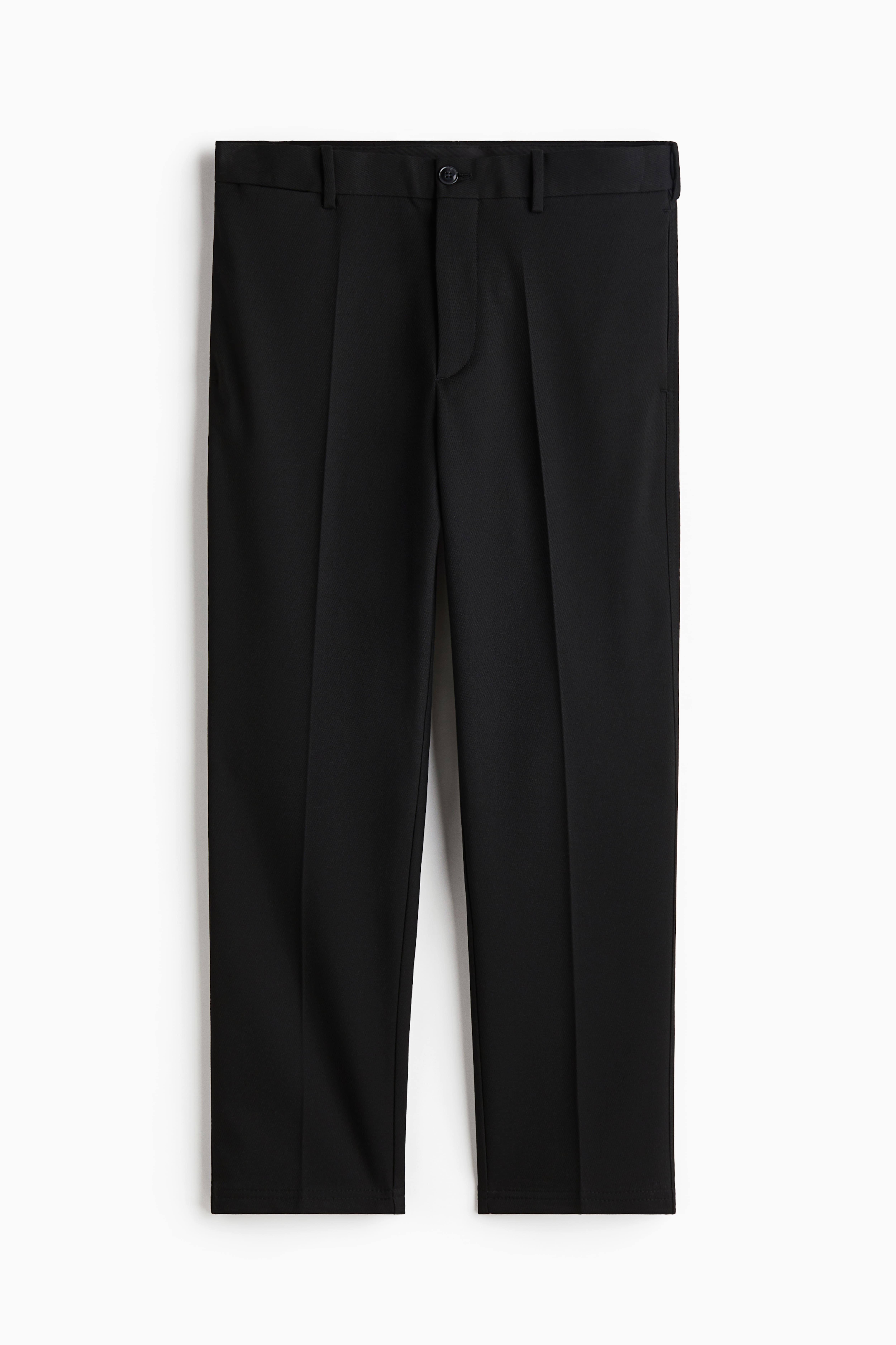 Брюки в стиле regular fit до щиколотки