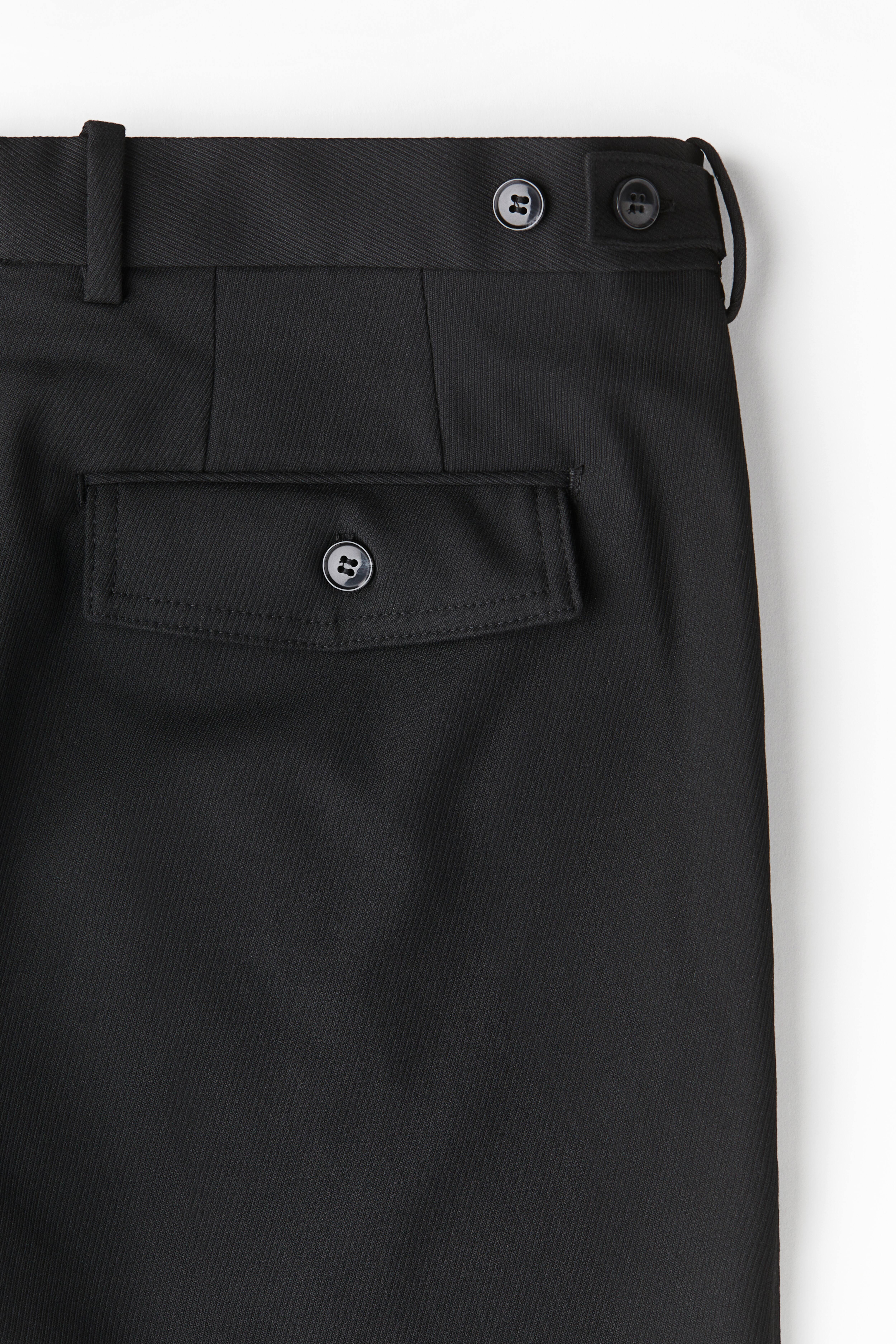 Брюки в стиле regular fit до щиколотки