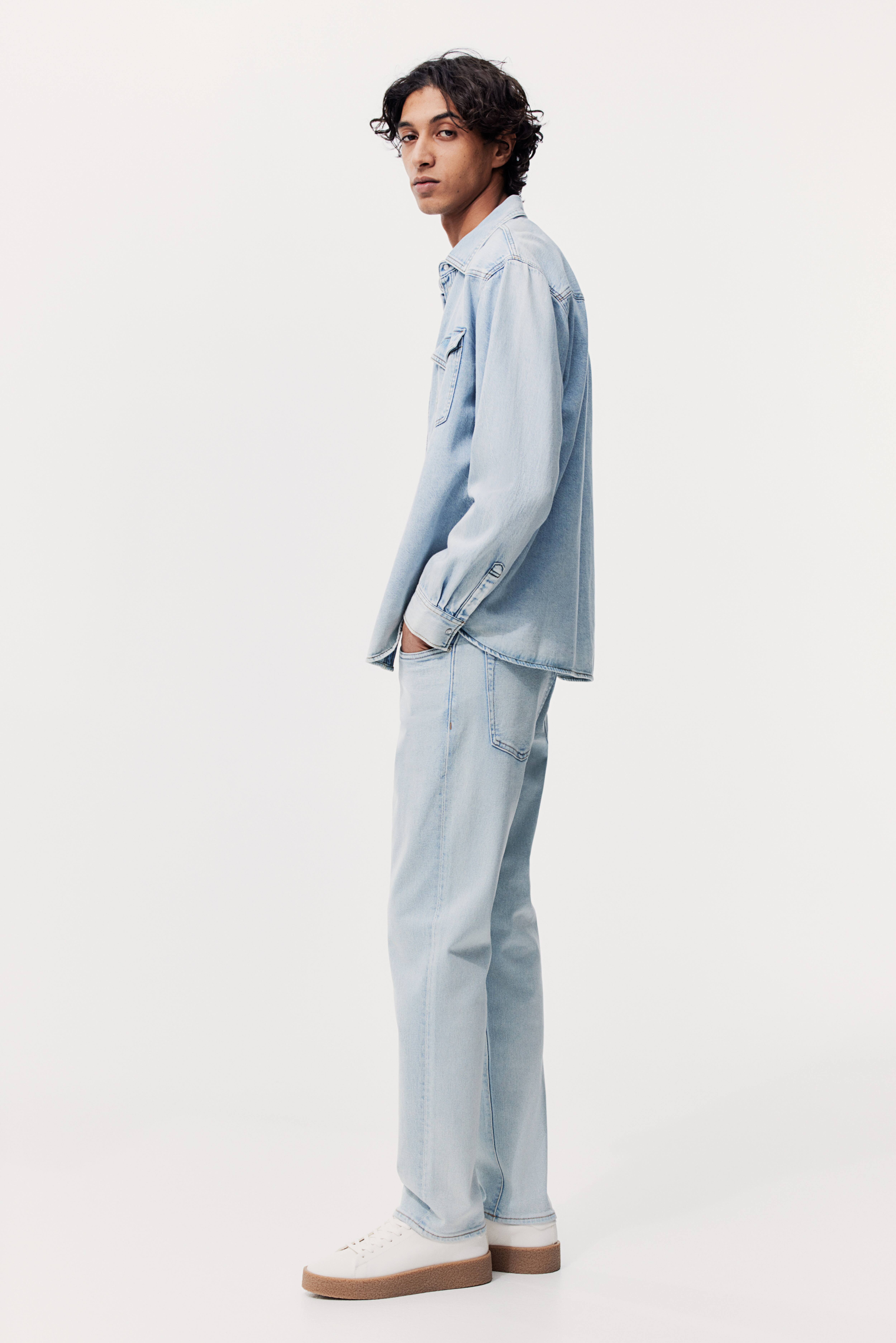 Прямые джинсы regular h&m