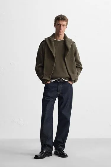 Свитер RELAXED FIT из смесового хлопка
