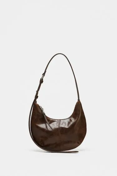 Zara Сумка с эффектом потертости купить с доставкой.