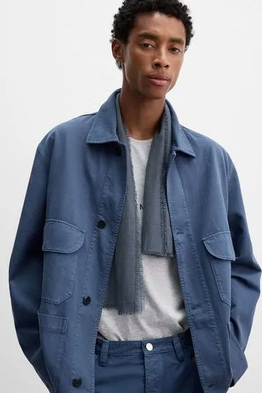 Платок из хлопка с узором