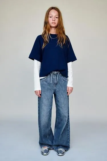 Джинсы WIDE LEG