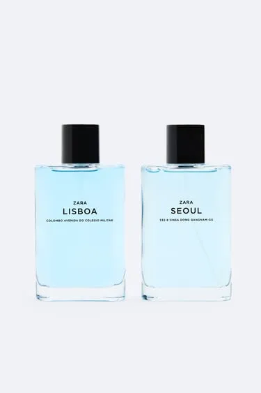 Набор парфюмерной воды 90 мл X 2 ZARA MAN SEOUL + ZARA MAN LISBOA