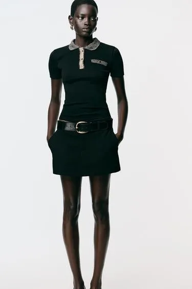 Футболка с металлической нитью