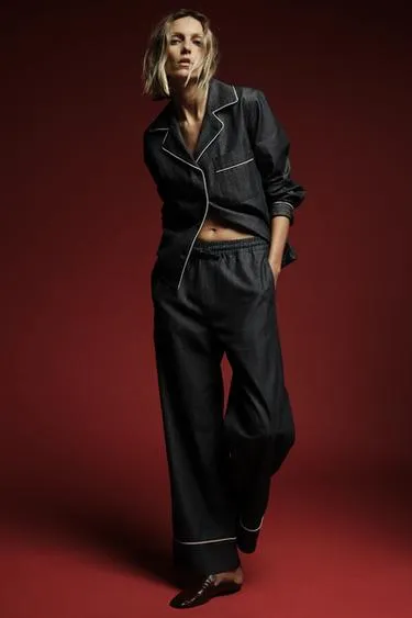 Джинсы WIDE LEG со средней посадкой — ZW COLLECTION