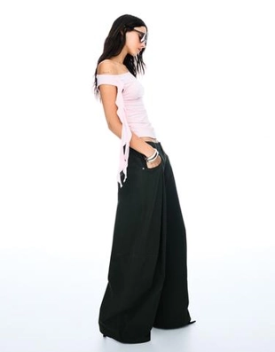 Zara Топ без рукавов с деталью