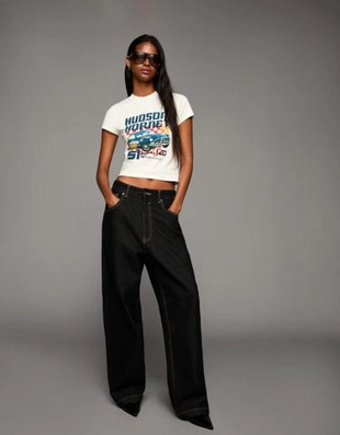 Zara Футболка с принтом «тачки»