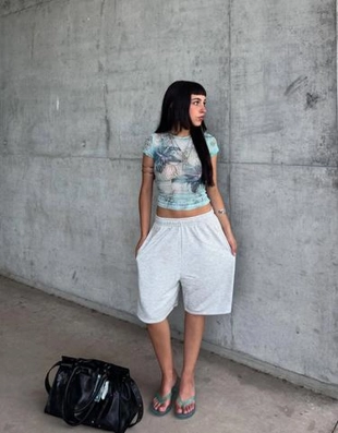 Zara Шорты из мягкой ткани с вышивкой купить с доставкой.