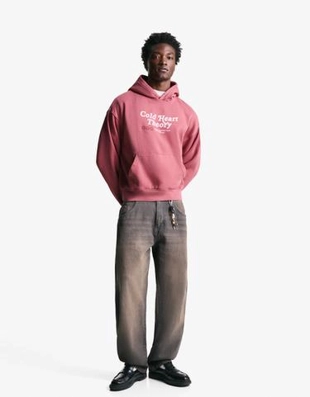 Zara Джинсы бананы свободного кроя