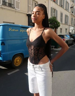 Zara Джинсовые шорты свободного кроя