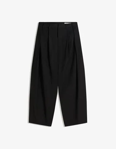 Брюки BALLOON приталенного кроя с защипами- Заказать в России