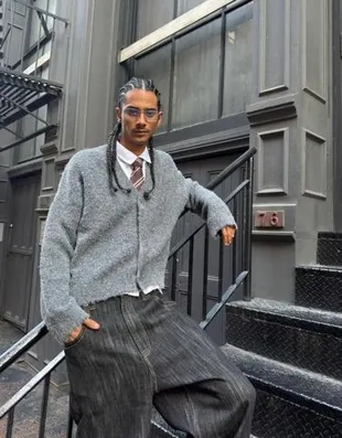 Вязаная куртка- Заказать в России