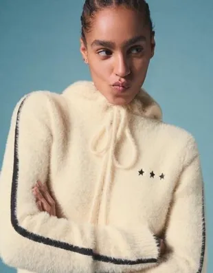 Вязаный кардиган на молнии с вышивкой- Заказать в России